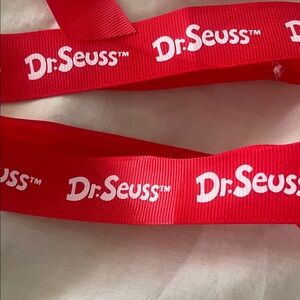 FREE WITH PURCHASE Dr. Seuss Bright Red Ribbon